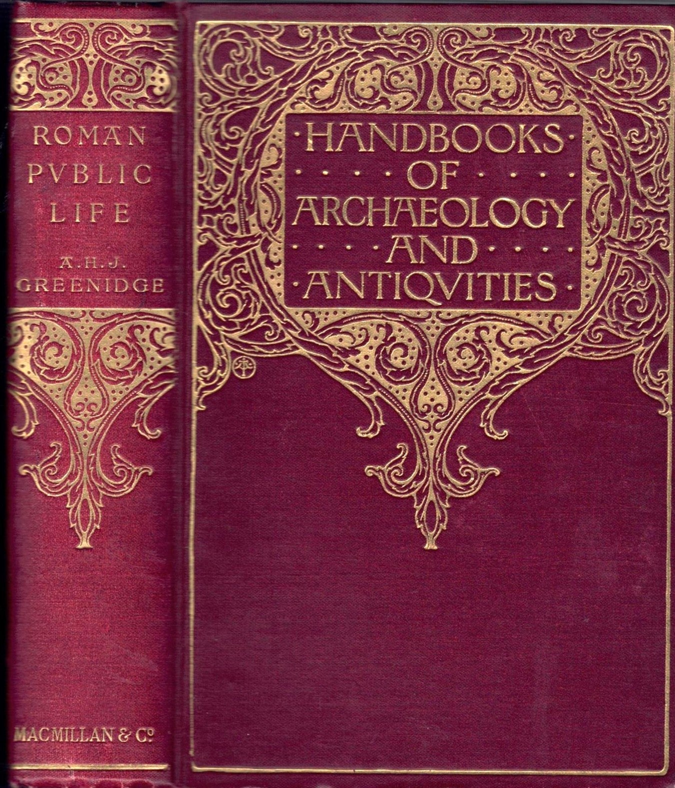 Roman Public Life Handbooks of Archaeology and Antiquities