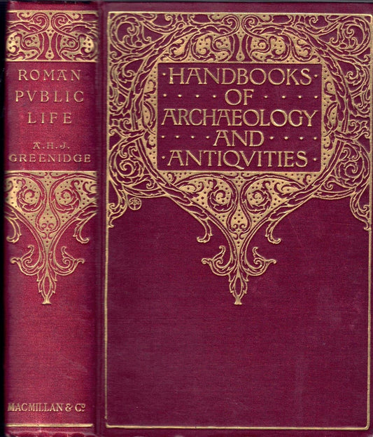 Roman Public Life Handbooks of Archaeology and Antiquities