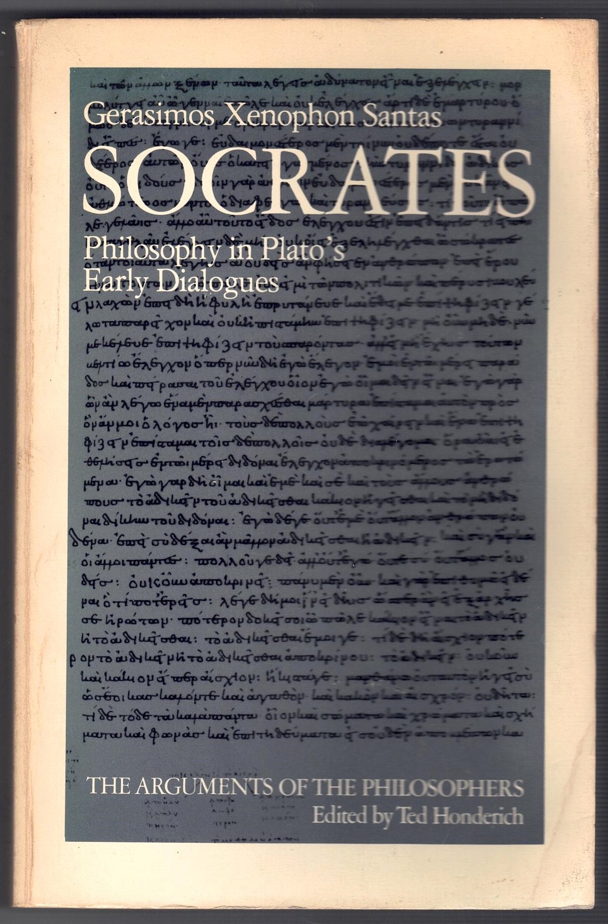 Socrates: Philosophy in Plato's Early Dialogues