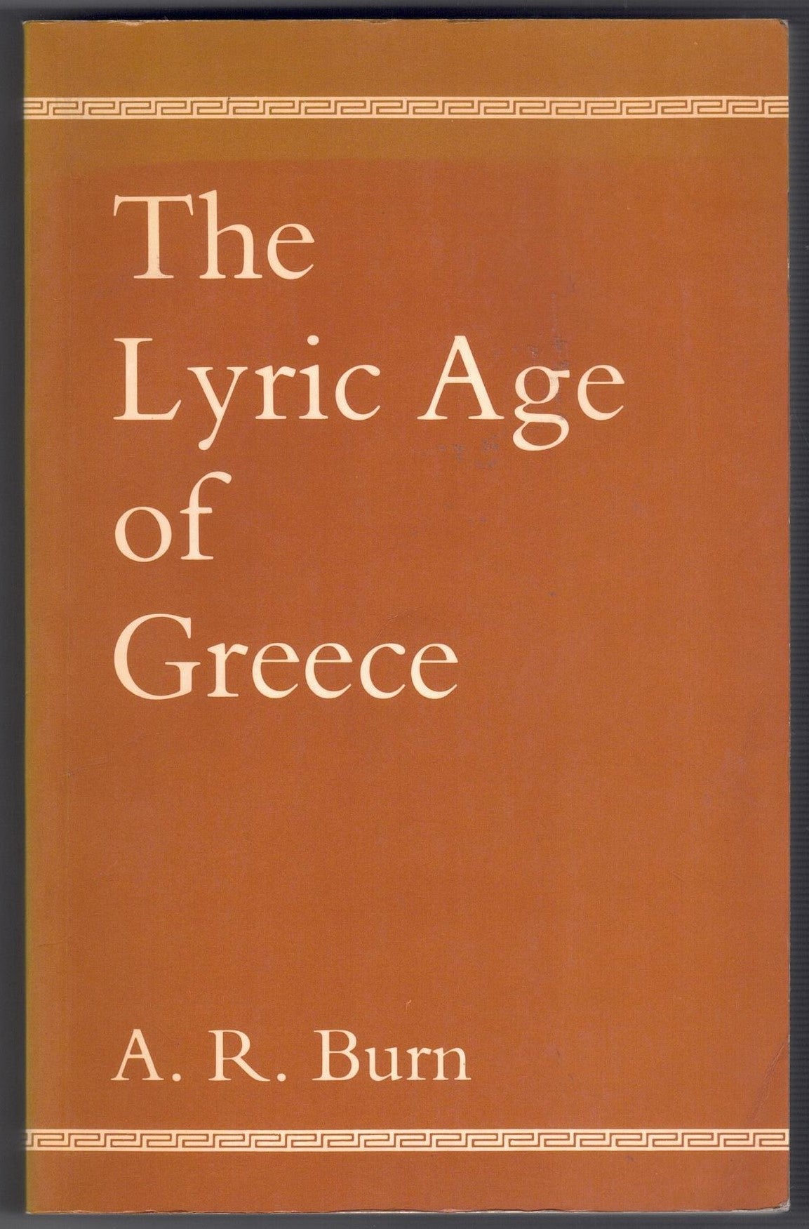 The Lyric Age of Greece