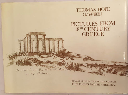 THOMAS HOPE (1769-1831) Pictures from 18th Century Greece