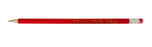 veni vidi vici pencil