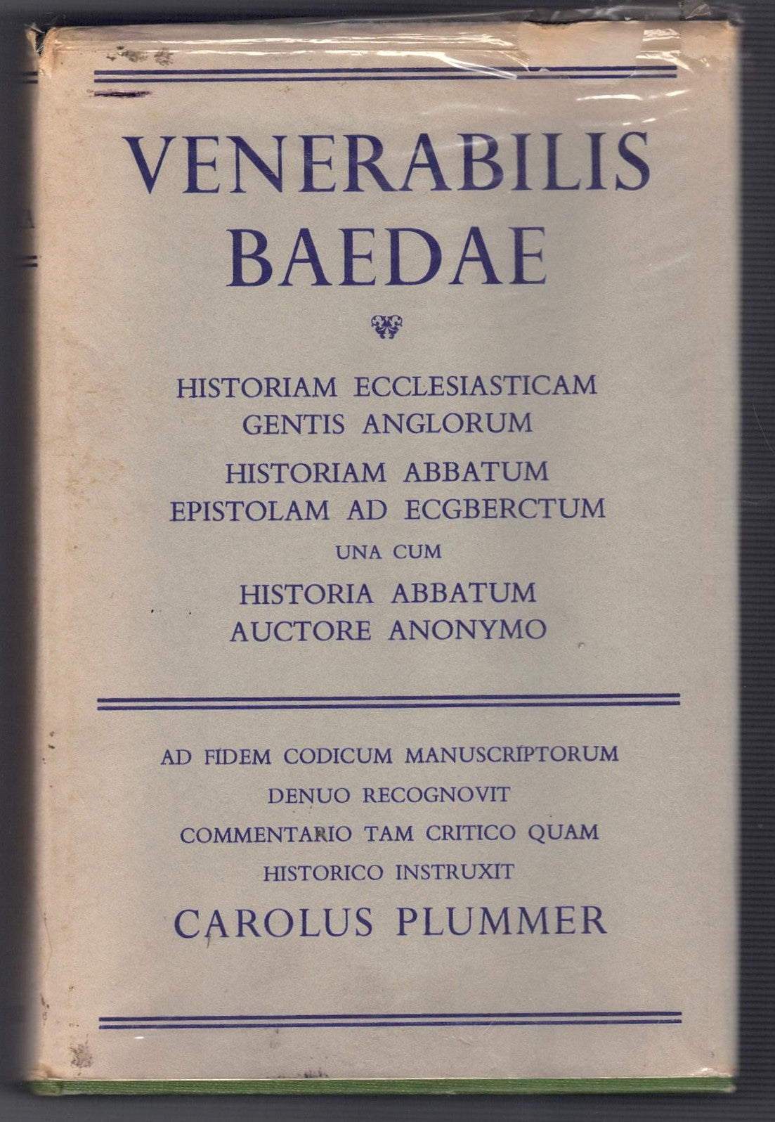 Historiam Ecclesiasticam, Gentis Anglorum, etc: Bk.1 & 2