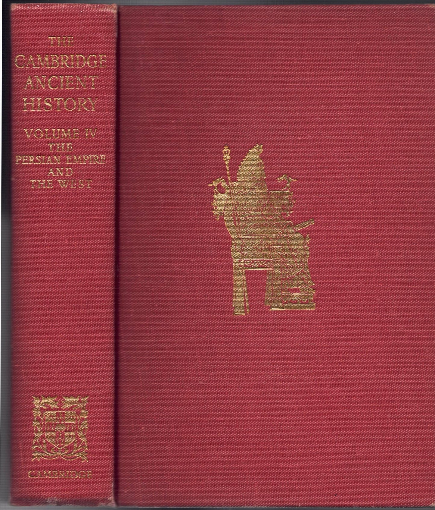 Cambridge Ancient History: Volume IV : The Persian Empire and the West