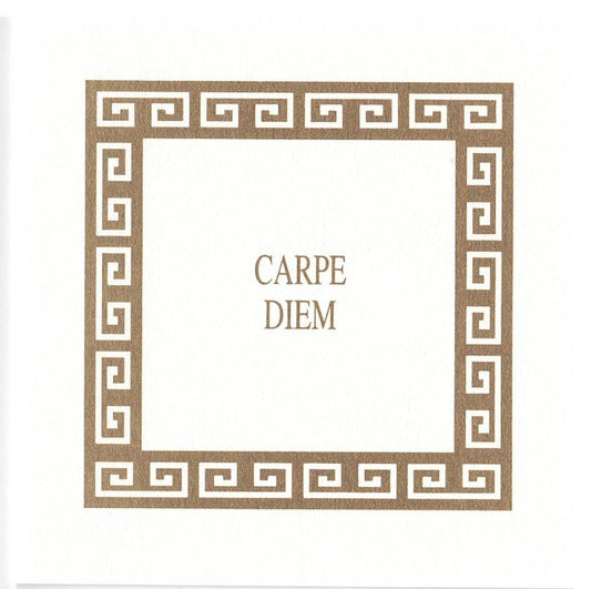 carpe diem greeting card