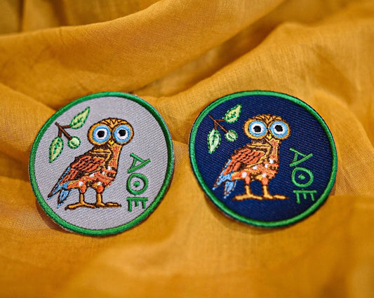 Owl iron-on Patch