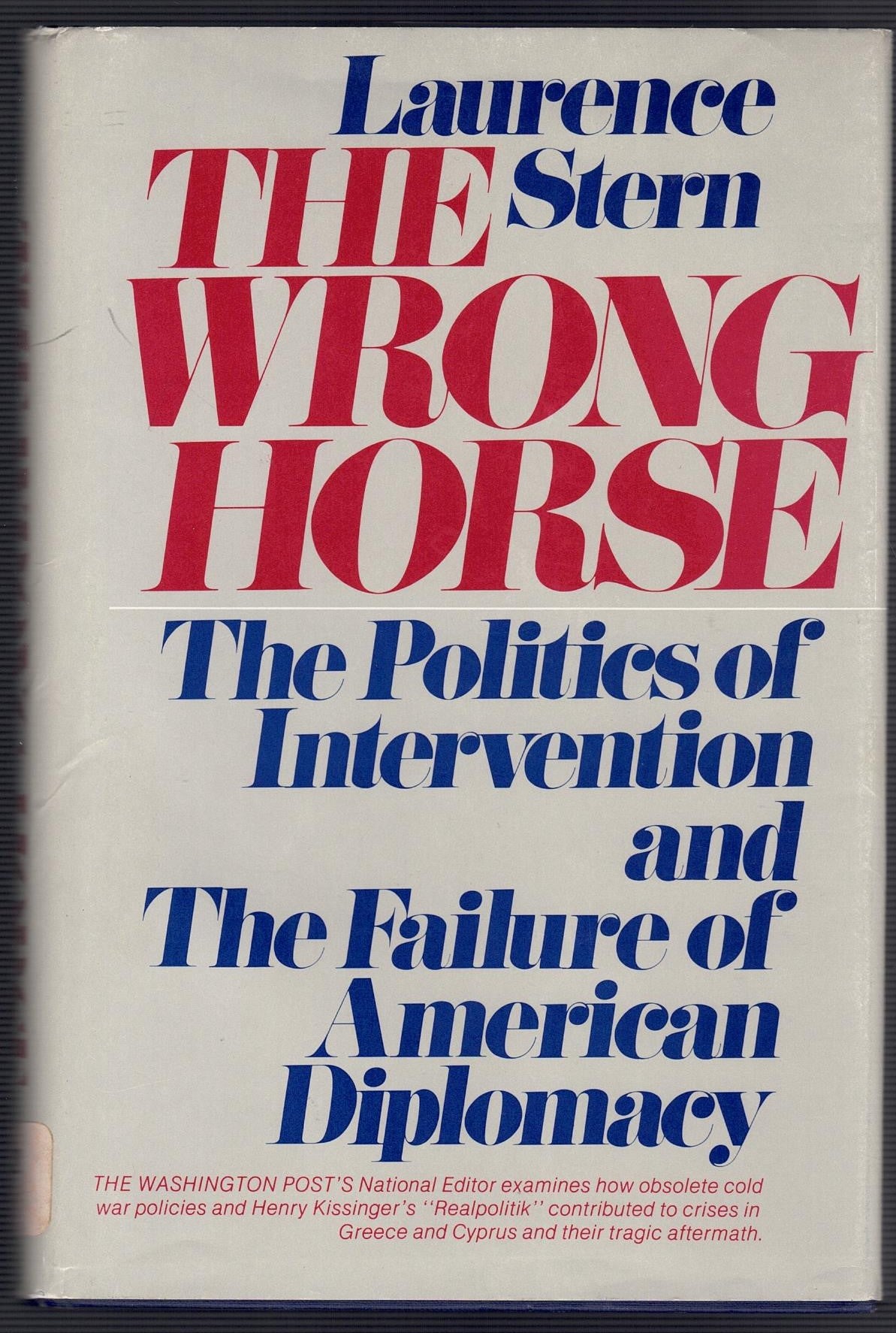 The Wrong Horse - Laurence Stern - Cyprus